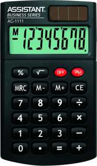 Калькулятор карманный Assistant AC-1111(8 разряд.)