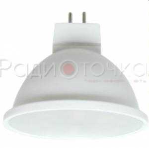 Лампа Geniled MR16 GU5.3 220V 6W (600лм) 4200 49x49 матовое стекло