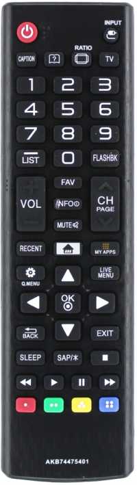 Пульт ДУ LG AKB74475401 LCDTV