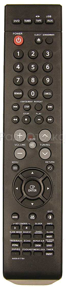 Пульт ДУ Samsung AH59-01778V (Home Theatre)