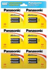Элемент питания Panasonic Alkaline Power LR6/316 BL12(2*6)