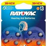 Элемент питания Varta Rayovac Acoustic ZA-13 BL8