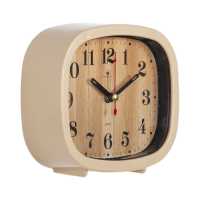 Будильник Рубин, корпус бежевый "Дерево" В5-005