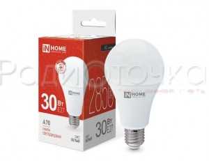 Лампа ASD/inHome E27 30W(2700lm) 4000K 135x70