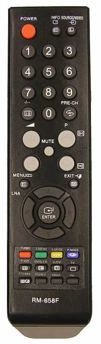 Пульт ДУ Samsung RM-658F (универс) корпус AA59-00382A