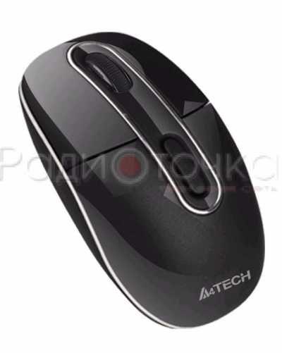 Мышь беспроводная A4Tech G7-300N-1, V-Track, чёрный, USB