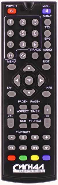 Пульт ДУ SAT СИГНАЛ HD-300 DVB-T2