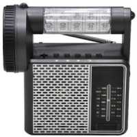 Радиоприемник Сигнал "VIKEND PATRIOT" (220V, УКВ/СВ/КВ, USB,SD, 2 фонаря, акк. 1400mAh)