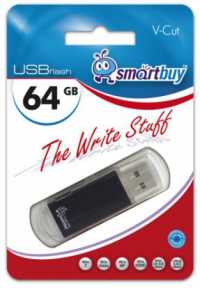 Флэш-память 64Gb SmartBuy V-Cut (USB 3.0  до 75 Мбайт/сек)