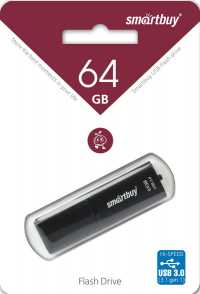 Флэш-память 64Gb SmartBuy X-Cut (USB 3.0  до 35 Мбайт/сек)