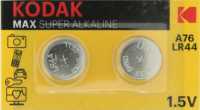 Элемент питания Kodak G13 (LR1154 / LR44 / 76A / A76 / 357A) BL10