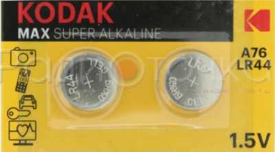 Элемент питания Kodak G13 (LR1154 / LR44 / 76A / A76 / 357A) BL10