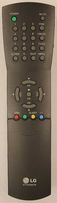 Пульт ДУ LG 6710V00007B, оригинал