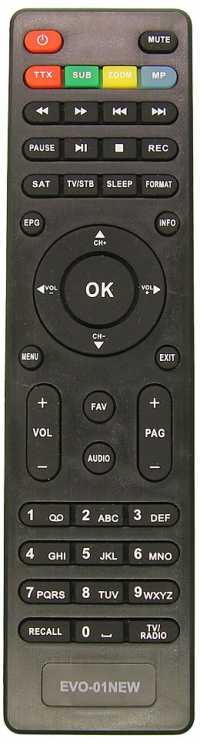 Пульт ДУ SAT ТЕЛЕКАРТА EVO-01 NEW (Digifors)
