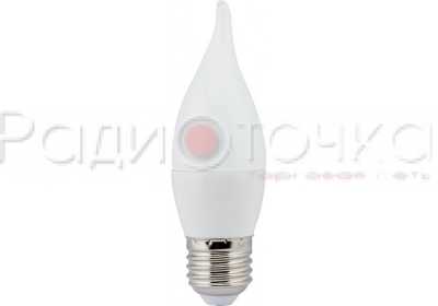 Лампа Ecola E27 5.3W 4000 133x38 свеча на ветру