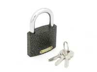 Замок навесной Фабрика замков 303F-60  (3 англ. ключа, дужка Ш61*В49мм, d8мм, Ш33*В34мм, чугун)