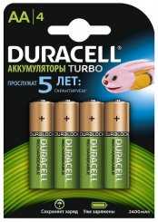 Аккумулятор Duracell AA/R6 2400mAh Ni-MH