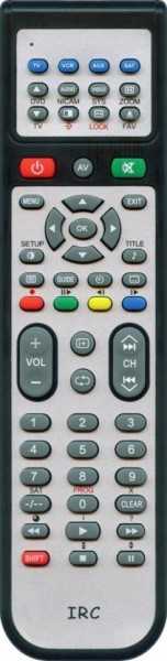 Пульт ДУ BBK IRC-78 (TV, DVD, AUX)