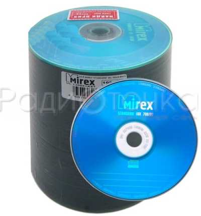 CD-R Mirex Standart 700MB 48x Bulk/по100шт.