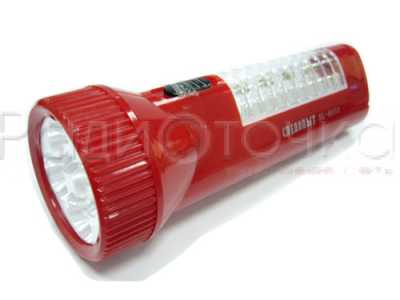 Фонарь Следопыт SL-9950 (4+4 св/д) аккум.