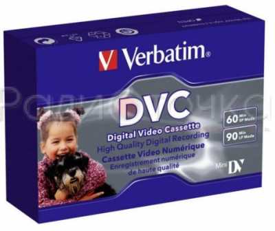 Видеокассета Verbatim DVM-60 EF mini DV