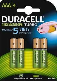 Аккумулятор Duracell AAA/R03 900mAh Ni-MH