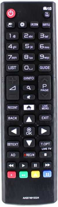 Пульт ДУ LG AKB74915324 LCDTV