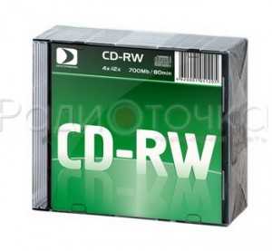 CD-RW Data Standard 700MB 4x-12x Slim