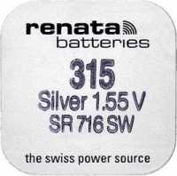 Элемент питания Renata  R315 (SR716SW) BL1