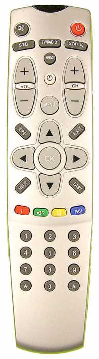 Пульт ДУ SAT Триколор DRE-5000, -7300 / RC-37 ( DRE )