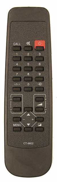 Пульт ДУ TOSHIBA CT-9922 / CT-9992