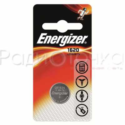 Элемент питания Energizer CR1620 BL1