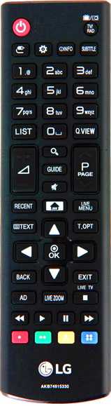 Пульт ДУ LG AKB74915330, AKB74915365 (белый) LCDTV