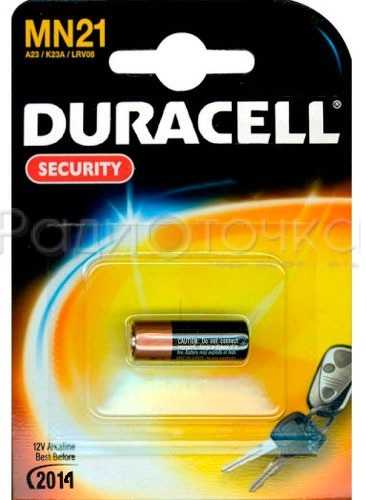 Элемент питания Duracell MN21 23A 12V BL1