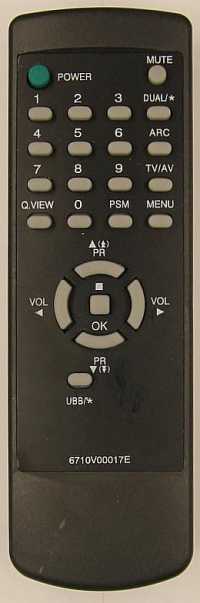 Пульт ДУ LG 6710V00017E (6710V00017F, 6710V00017H, 6710V00017G)