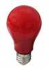 Лампа Ecola A60 E27 12W красная 360° 110x60