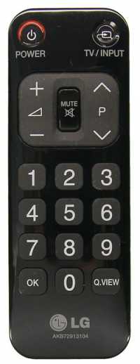 Пульт ДУ LG AKB72913104, AKB72913110  LCDTV оригинал