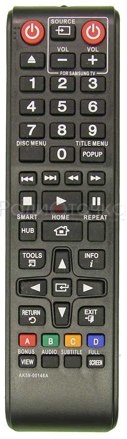 Пульт ДУ Samsung AK59-00148A (Blu-Ray плеер)