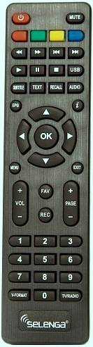 Пульт ДУ SAT Selenga T70, HD930