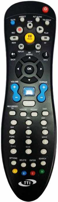 Пульт ДУ SAT CISCO CRB18 TTI, Tatung STB-3012CDA, оригинал