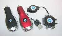 Авто-З/У USB BMW 1000 mA
