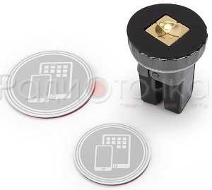 Держатель Texet магнитный (ТСН-1128) черный