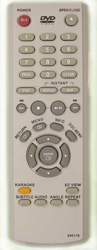 Пульт ДУ Samsung 00011E (DVD), RM-D507 (DVD-универс)