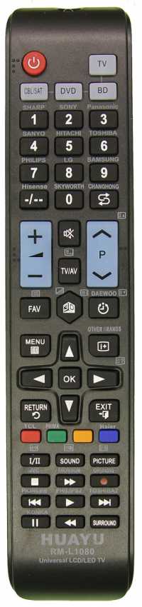 Пульт ДУ Samsung RM-L1080 (универс) корпус AA59-00581A