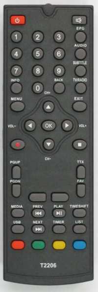 Пульт ДУ SAT SkyVision T2206, T2203 (ORIEL, PANTESAT)
