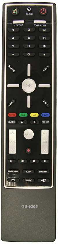 Пульт ДУ SAT Триколор HD9300 / HD-GS9305B (General Satellite)