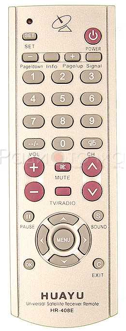 Пульт ДУ SAT УНИВЕРСАЛ (HR-408E)