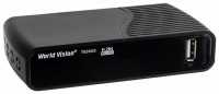 TV-тюнер WORLD VIZION T624M3 (DVB-T2/C, HDMI, пластик, без дисплея, кнопки, внешний БП, IPTV)