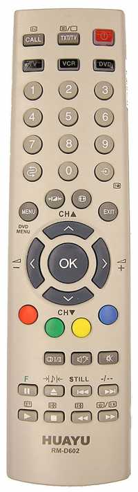 Пульт ДУ TOSHIBA RM-D602 LCD (универс), (корпус CT-90126)