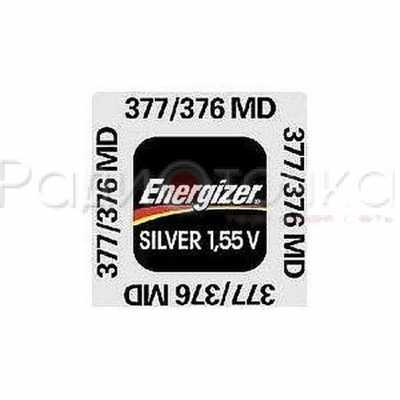 Элемент питания Energizer Silver Oxide 377/376 BL1